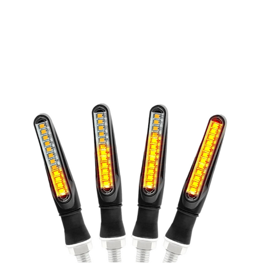 2x SEQUENTIAL LONG FLASHLIGHTS