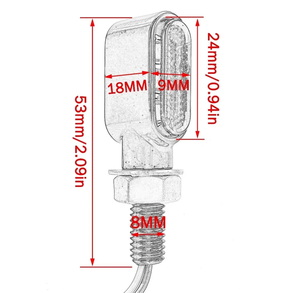 2x INTERMITENTES BLALION MINI