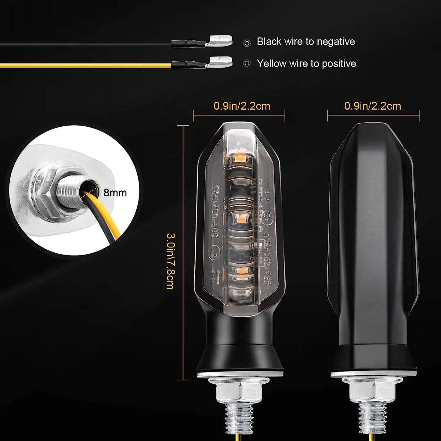 2x INTERMITENTES LED